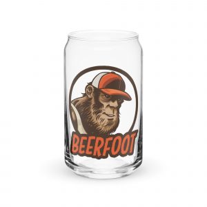 Beerfoot Can-Shaped Glass